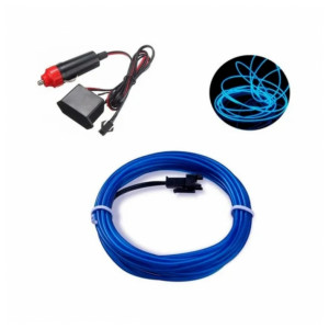 Hilo Led Neon Azul 3mts-0