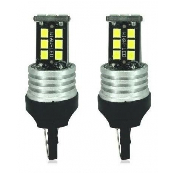 Led T20 2 Polos Canbus 15 smd