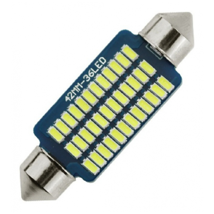 Led Tubular 42mm 36smd