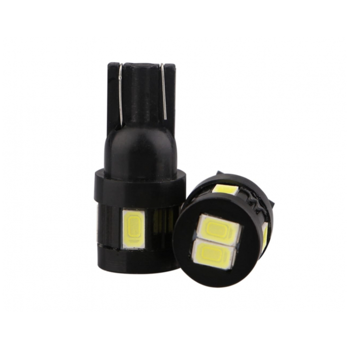 Led T10 6 smd Blanco